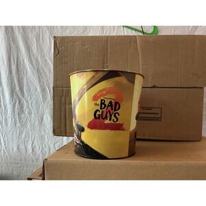 The Bad Guys Dreamworks Movie Theater Promo Collectible Popcorn Bucket